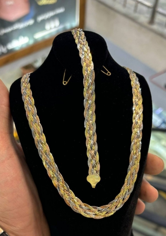 نیم ست مارشال،اصل نقره عیار۹۲۵ایتالیایی،ارایه ی فاکتور خرید